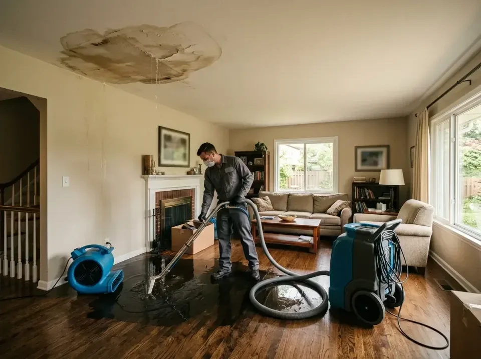attic-pipe-burst-ceiling-drip-008 — frequently asked questions, Water Damage Restoration & Carpet Care in Talent, OR